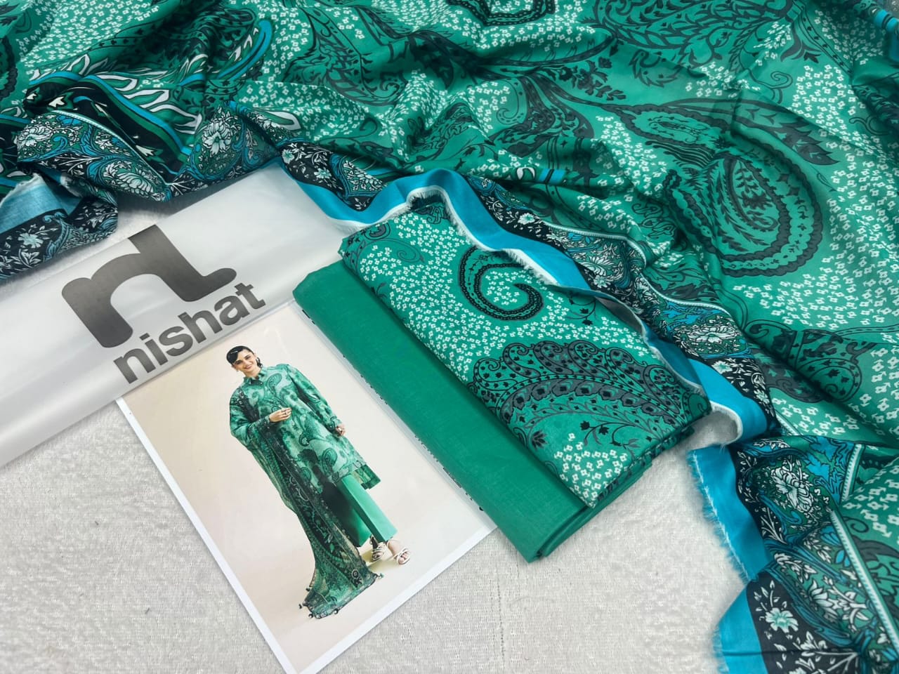 Nishat 3PC Summer Lawn (B.C)