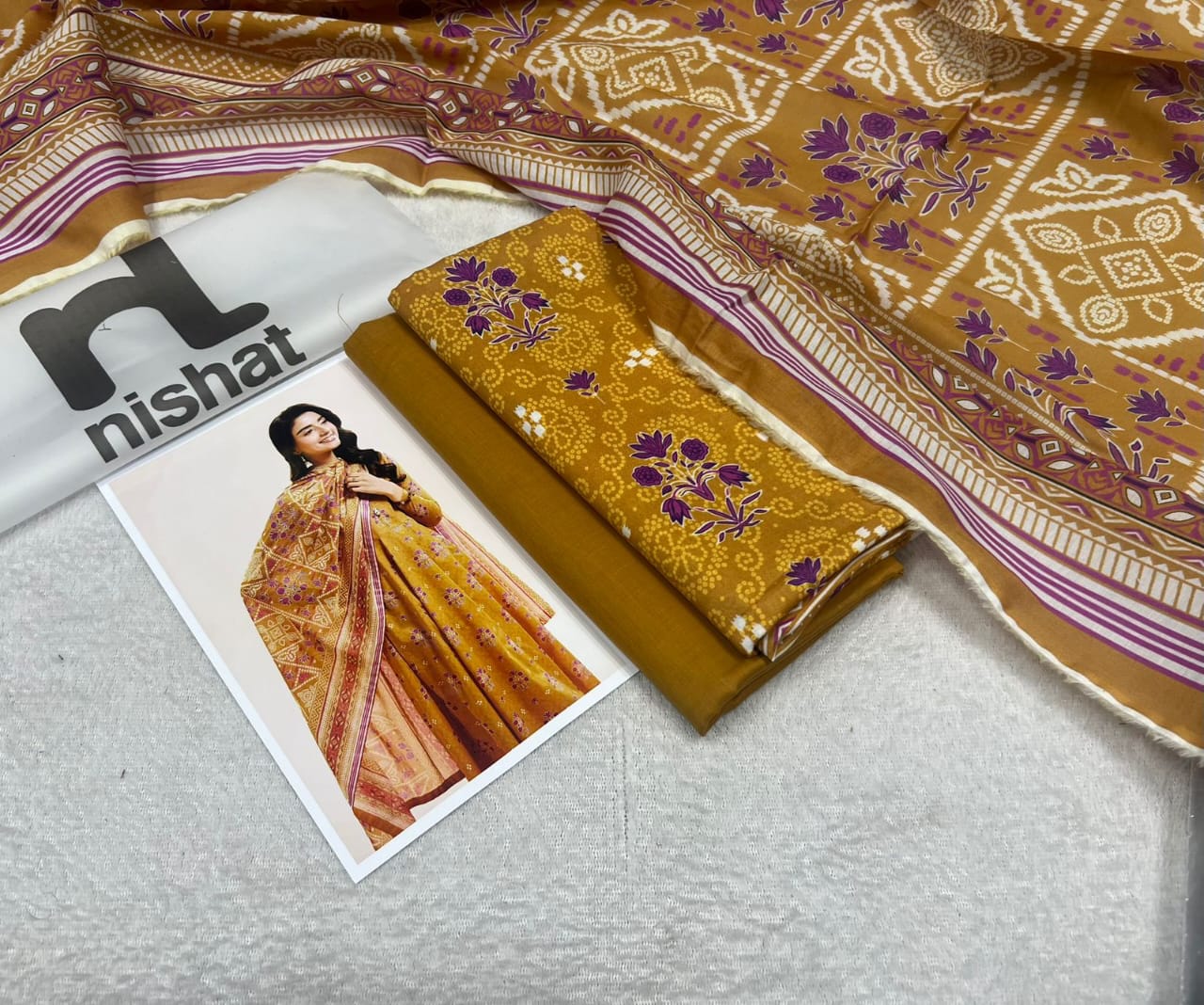 Nishat 3PC Summer Lawn (B.C)