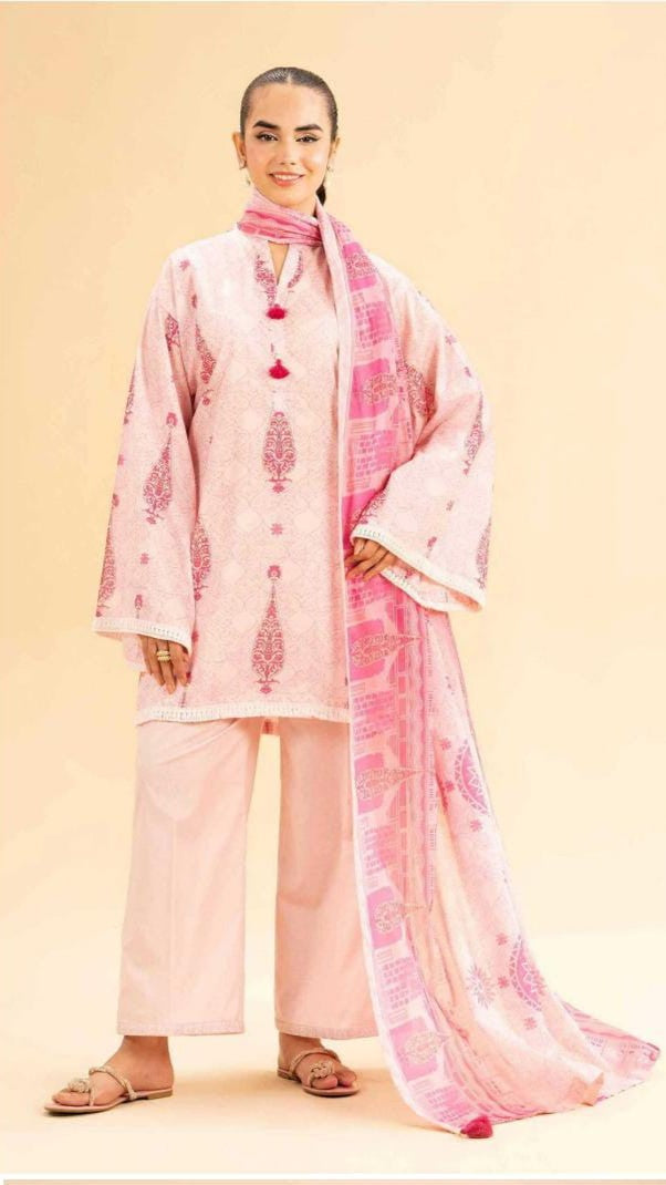 Nishat 3PC Summer Lawn (B.C)