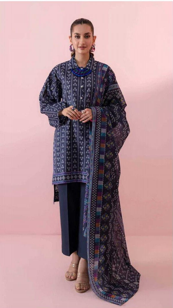 Nishat 3PC Summer Lawn (B.C)