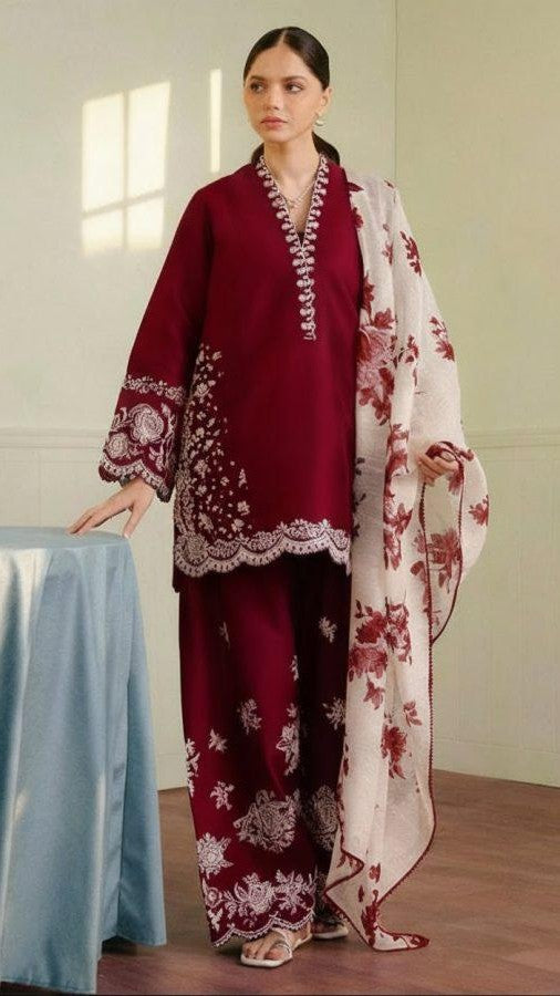 Coco By Zara 3PC Summer Lawn (TBP)