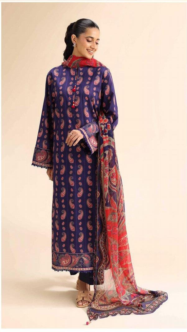 Nishat 3PC Summer Lawn (B.C)