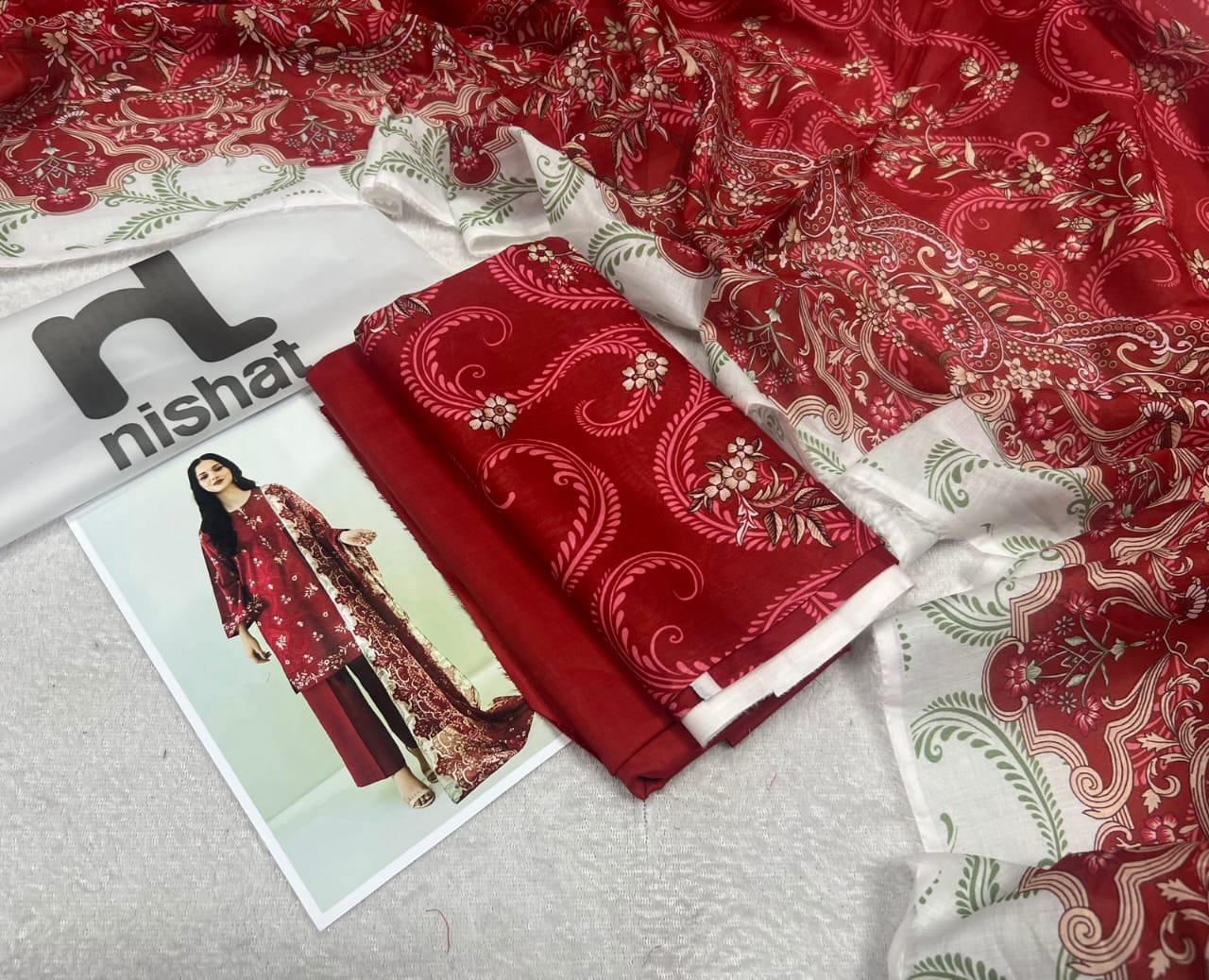 Nishat 3PC Summer Lawn (B.C)