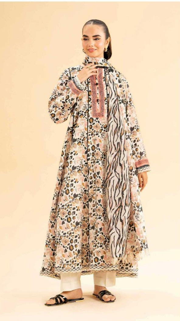 Nishat 3PC Summer Lawn (B.C)