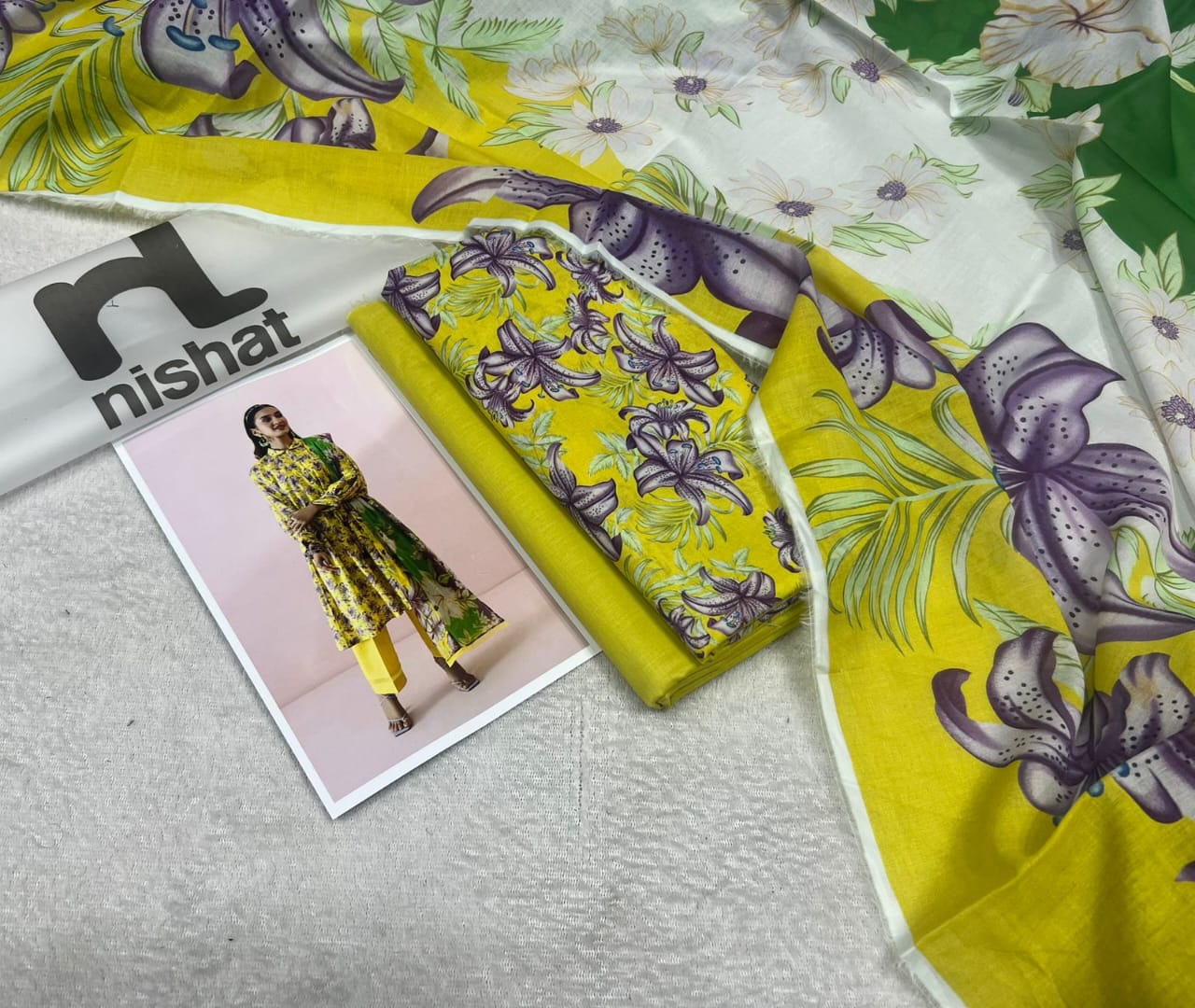 Nishat 3PC Summer Lawn (B.C)