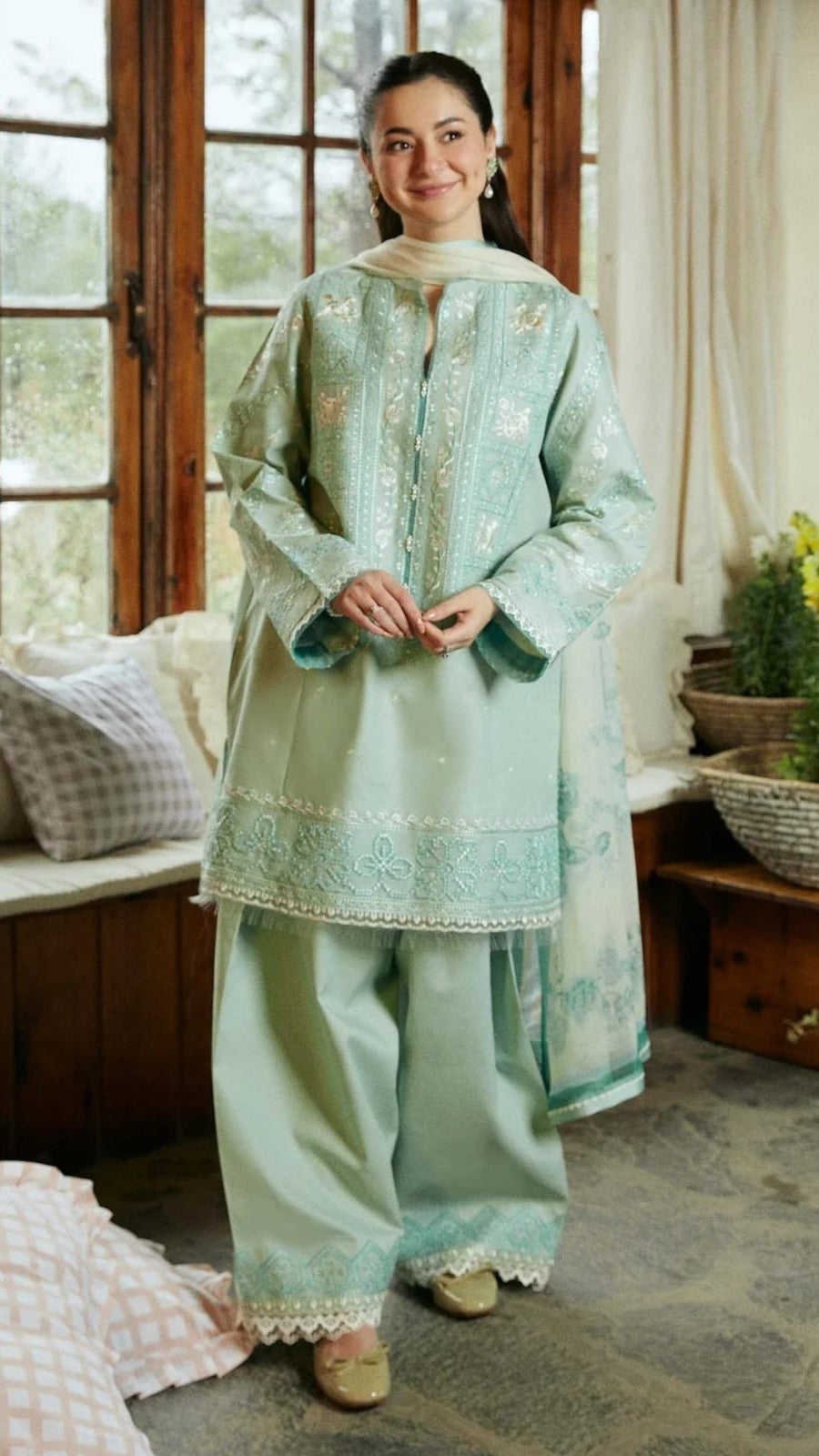 Coco By Zara 3PC Embroidery Lawn (RWF)